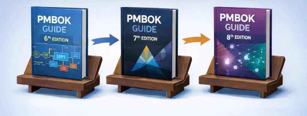 تغییرات نسخه های اخیر PMBOK